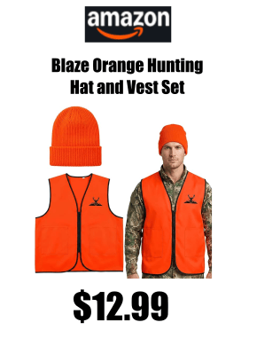 Hunting Blaze Orange Hat & Vest
