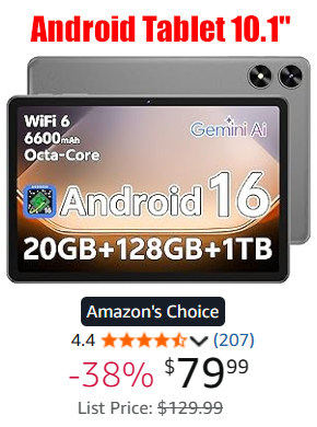android 128 gigabyte table computer