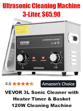 ultrasonic brass cleaning machine amazon sale VEVOR