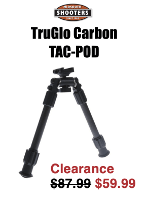 TruGlo TAC-POD Carbon Pro Pivoting Bipod