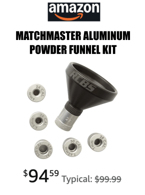 RCBS MatchMaster Funnel Kit