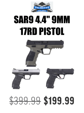 SAR9 9MM Pistol (Assorted Colors)