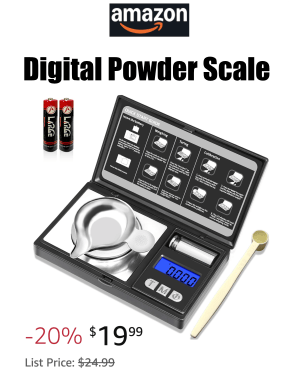 50g/0.001g Digital Powder Scale