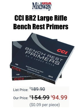 CCI BR2 Large Rifle Primers