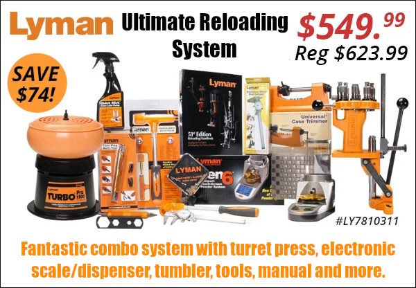 lyman ulimate reloading system turret press Gen 6 powder dispenser scale Sale