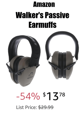 Walker's Passive Earmuffs