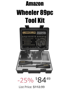 Wheeler 89pc Tool Kit