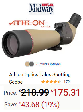 athlon spotting scope