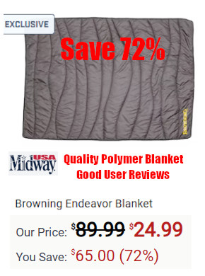 browning camper blanket sleeping sale