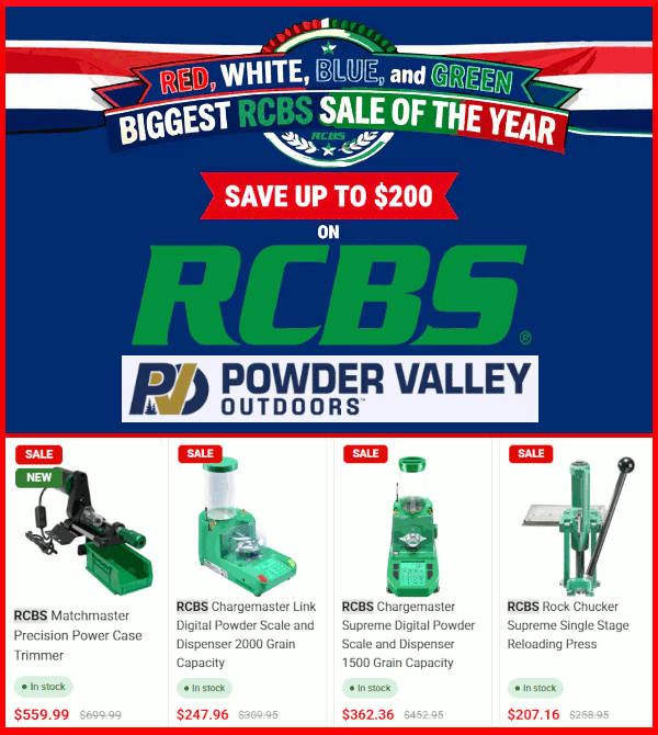 powder valley rcbs sale press dies tools