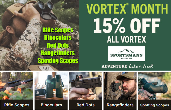 vortex freedom boom 250th sale discount code 15% off