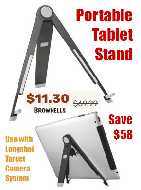 longshot target camera portable tablet stand sale