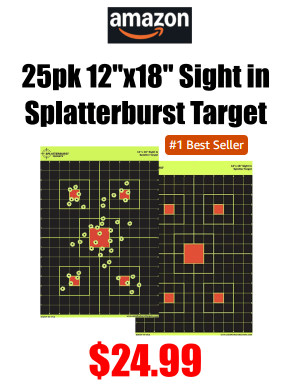 25pk Splatter Targets
