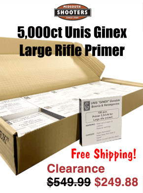 5000ct Ginex Large Rifle Primers