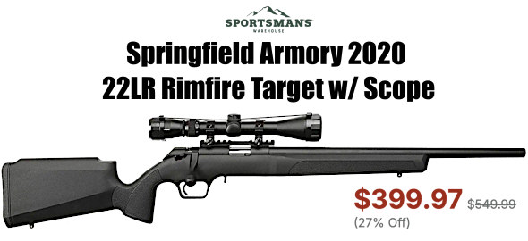 Springfield .22LR Rifle w/ Scope