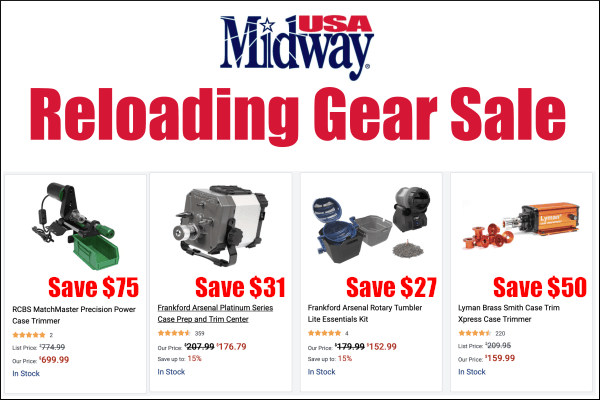 reloading sale