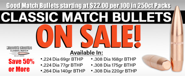 match bullets midsouth sale