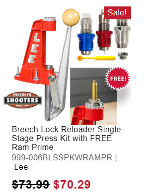 lee breech lock press kit