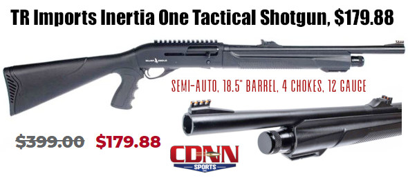 CDNN tactical inertia one shotgun $179.88 sale