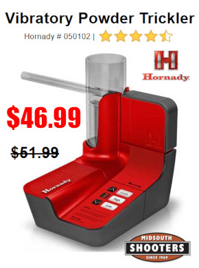 hornady vibratory powder trickler sale