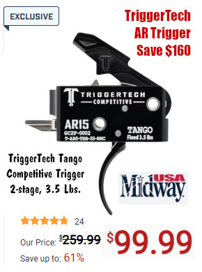 triggertech ar15 ar match trigger sale midwayusa