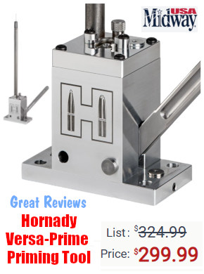 hornady versa-prime bench priming tool sale
