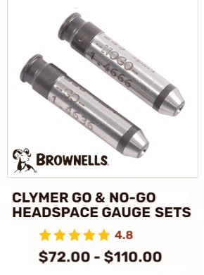 clymer no-go chamber gauge tool Brownells sale