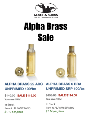 Alpha Brass Sale