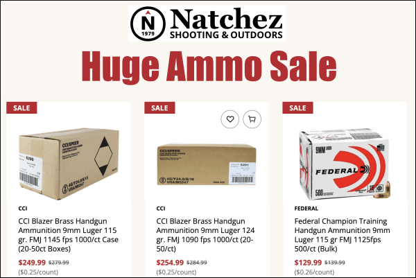 ammo sale