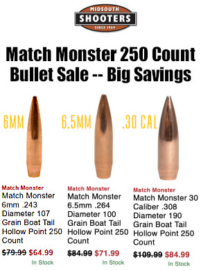 Bulk Match Bullet Sale