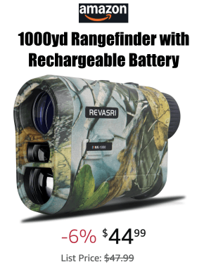 REVASRI Hunting Laser Rangefinder Rechargeable Battery sale
