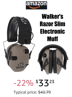 Razor Slim Electronic Ear Muffs