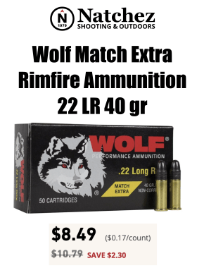 Wolff Match .22lr Ammo Sale