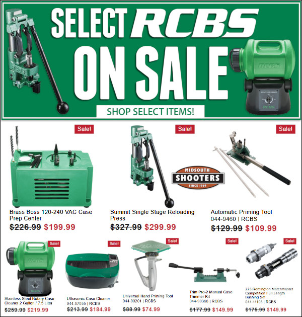 midsouth rcbs sale