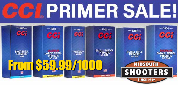 midsouth CCI Primer Sale