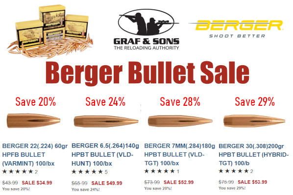 berger bullet sale graf's