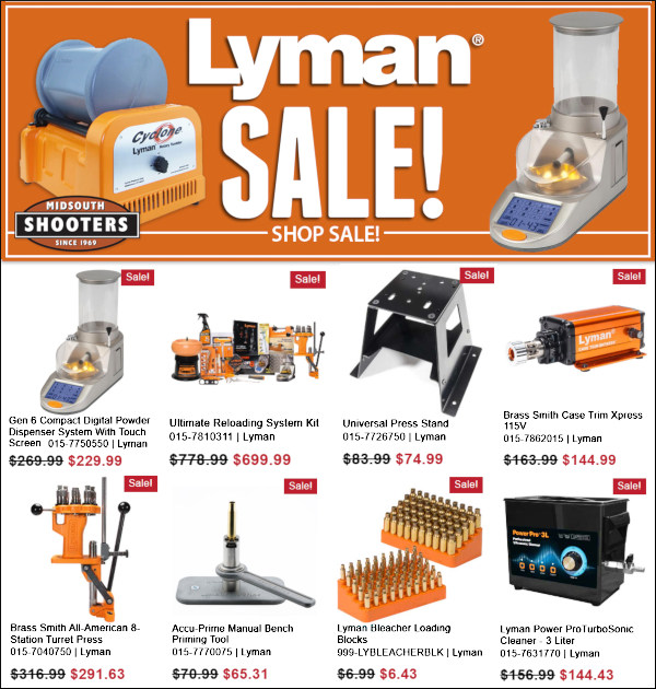 lyman products reloading press dies ultrasound turret trimmer sale
