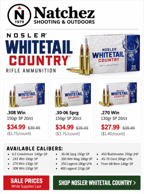 Nosler WhiteTail Ammo