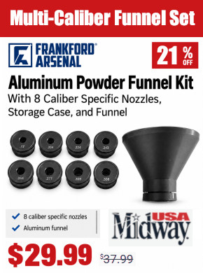 Frankford Arsenal Powder Funnel
