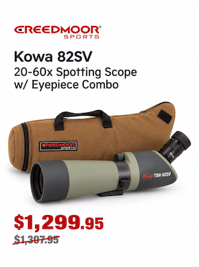 Kowa 82SV Spotting Scope With 20-60x Zoom Eyepiece
