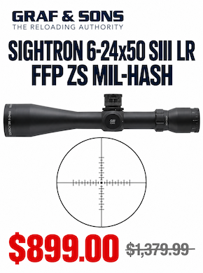 SIGHTRON 6-24x50 SIII LR FFP ZS
