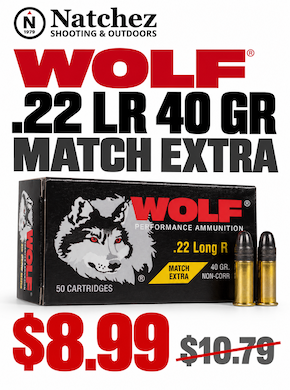 Wolf Match Extra Rimfire Ammunition