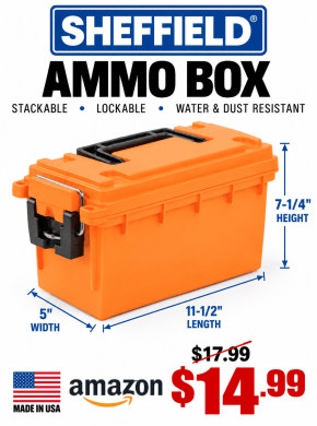 Lockable Ammo Storage Box