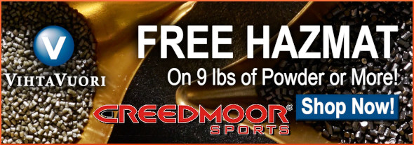 creedmoor sports powder vv vihtavuori free hazmat