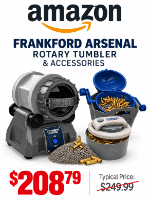Frankford Arsenal 3pc Brass Tumbler Kit
