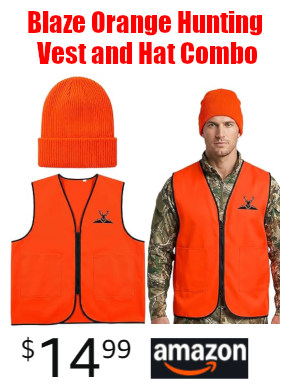Hunting Blaze Orange Hat & Vest