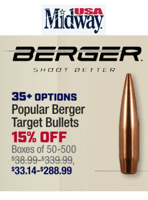 berger bullets sale midwayusa 