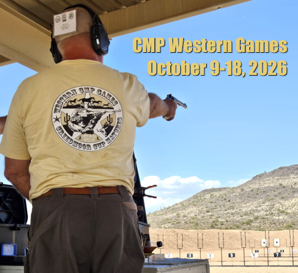 CMP Western Games rimfire sporter pistol Highpower high power rifle M1 Carbine Garand Sniper match