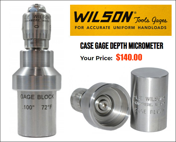 shoulder bump headspace gauge comparator tool whidden manson