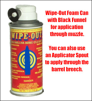 wipe-out foam barrel cleaner
